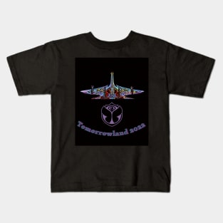 Tomorrowland 2022 - Mainstage - Camelcade Effect Kids T-Shirt